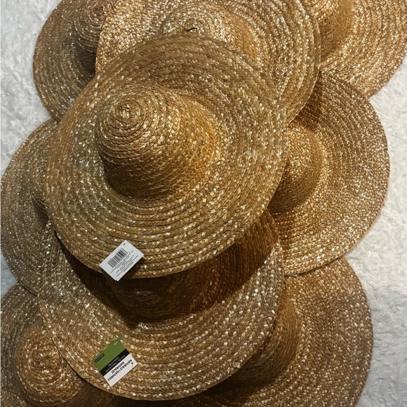 Elegant Natural Straw Sun Hat main image 9